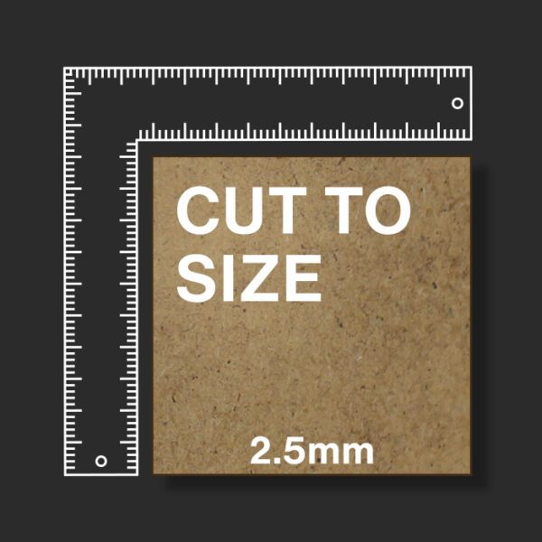 2.5mm MDF Board Cut To Size