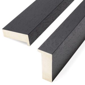 Husqui® Black Décor Moulding 22mmx53mmx2400mm