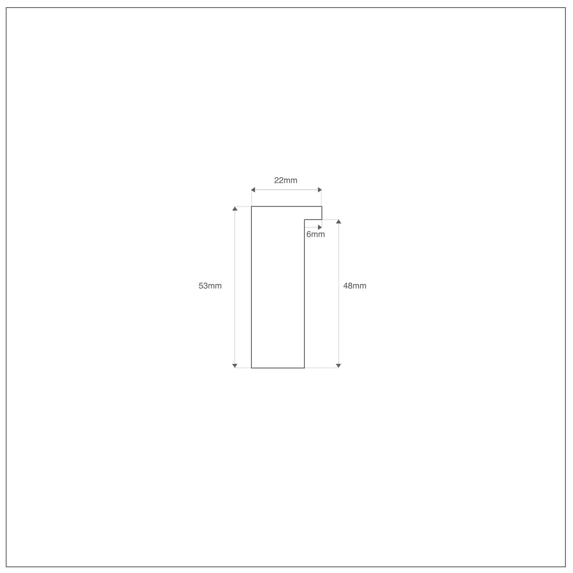 Husqui® Natural Décor Moulding 22mmx53mmx2400mm - Image 3