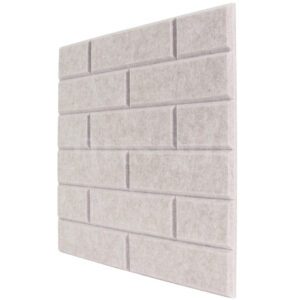 Husqui® Acoustic Wall Panel Taupe (6 pack) 300mmx300mm